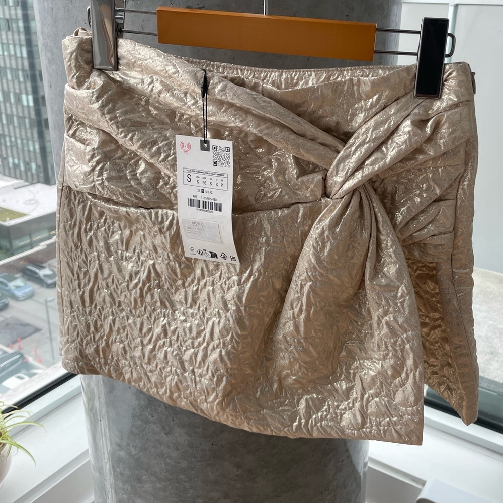 Zara Elegant Cream Skort